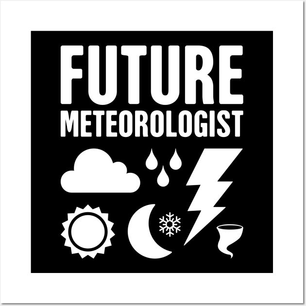 Future Meteorologist Wall Art by MeatMan